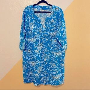 Boden Summer Linen Dress Size 18